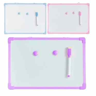 QUADRO BRANCO 40X30 C/CANETA 